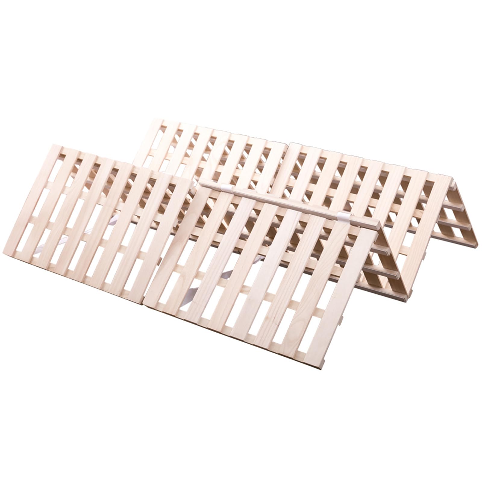 Amazon｜セミダブルサイズ 折りたたみすのこベッド 天然桐木製 四